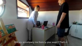 Patient goes to the urologist, gets horny and ends up having his asshole broken.