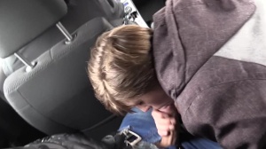 Super enjoyable eighteen years old Czech sucks in a taxi