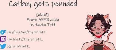 Catboy pounded raw ASMR moaning full Femboy pegging OnlyFans