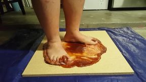 Custom Request: Frankie West Stuck Barefoot in Glue Trap