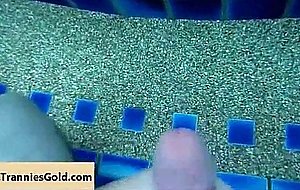 Asian tranny pool solo