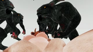 Ultra Furry Gangbang | TALI in Wild life