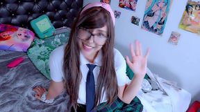 sexo anal despues del colegio! hermosa alumna mexicana cachonda accede a que se la metan por el culo! completo hd!