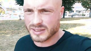 german fitness blonde bitch make real outdoors date