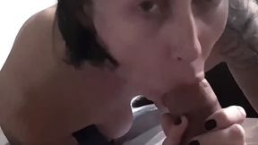 Feeding Her a Huge Morning Load