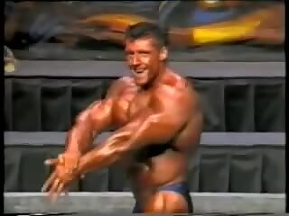 Jean-Pierre Fux Sexy Posing @ 1998 Mr Olympia