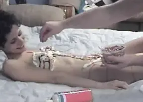 Logan and Roxanne's messy fun