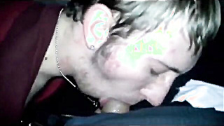 Ample-Bone Amateur Twunk Deepthroats at Camper Stop