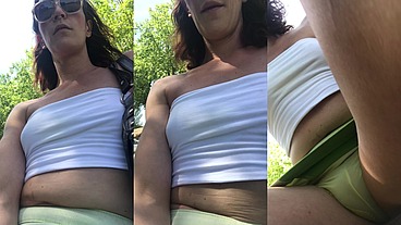 En public je vous dévoile ma culotte