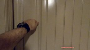 BNL 290 Leftovers - Vivian Ireene Pierce White Leather Chap Boots Tease & Domination