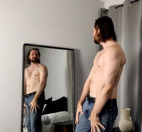 Friend Transforms into Sexy Adonis Body