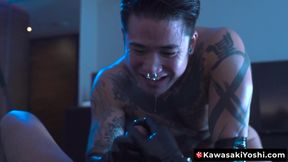 Dominant Reach takes his time fucking and fisting Asian Yoshi Kawasakis tight ass