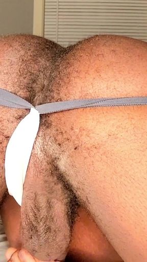 Memorable moment from &quot;Shaking Chubby Brown Ass And Play With BBC In Jockstrap&quot;