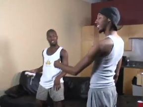 Contorted dark fag Plowers awesome 3-some pucker pulverizing