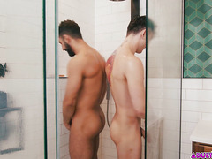 OH NO How AWKWARD is this Ali Rush gets a boner when ta