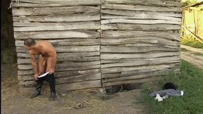 Two Young Muscle Studs Drill a Hung Jock Anal in a Steamy Threesome and Blast Thick Cumshots