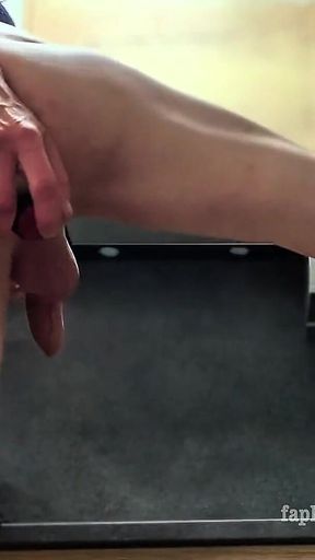 Fem (boy) in Women's Clothing Rips His Ass