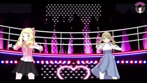 May &amp; Serena Dancing (3D HENTAI)