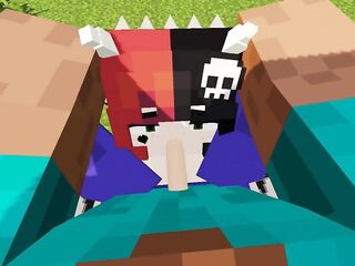 Nice-looking beauty clothed as a cow craves me to milk her and give her my milk