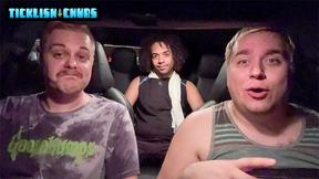 ”Two chubby gays tease curly Marcos & his big dick”