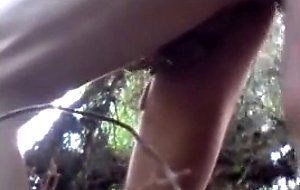 Putinha dos casados dando no terreno