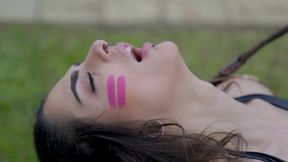 dread hot e mia linz enfiando um taco de baseball na buceta