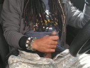 Damn near got caught I know they saw me OnlyFans/NickSteeleDick