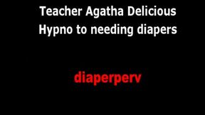 ABDL Audio Teacher Agatha removes adult abilities & diapers