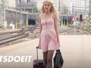 Blonde Bree Haze Fucked Hard While Abroad - LETSDOEIT