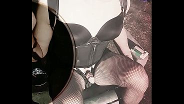 Sexy Kandi Kane Smoking And Masturbating
