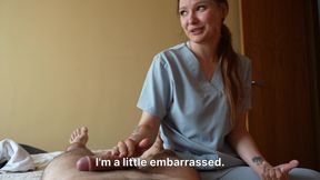 The Physiotherapist Gives Me a Happy Ending Massage for an Added Bonus