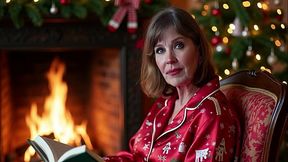 Granny Carmen Claus: Standing Doggystyle Fuck &amp_ Elvish Creampie