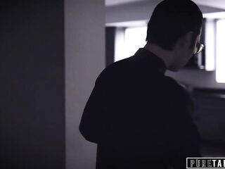 PURE TABOO Teen Orphan Fucks Social Worker