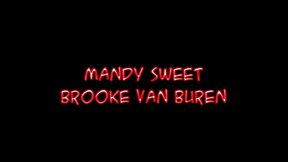 brooke van buuren and mandy sweet threesome facial