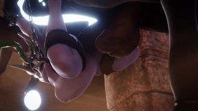 Tristana Stomach Bulged & Ear Fucked All The Way Through