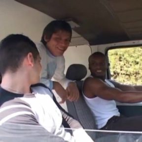 Young guy picked up from the street fucked by BBC