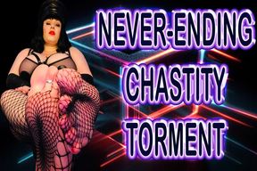 NEVER ENDING CHASTITY TORMENT