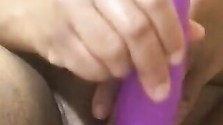 Fat Clitoris Getting Excited and Squirts