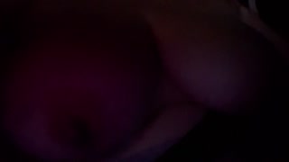 Big tits Naked Driving with my tits bouncing from the ROUGH road. With the Cops driving behind me.