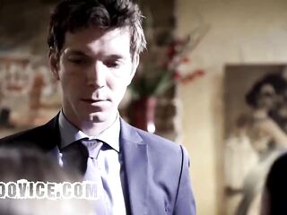 Hot Hitchhiker Lured Into Three-some by Tractable Pair