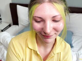 GET YOUR PUSSY READY FOR MY SHLONG! I had to bang an inept delivery worker hard
