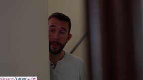 Horny Penny Barber cheats on her husband with the AC repairman