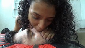 Humiliating My Slave with My Burps and Bad Breath CLIP 4 by Naty and Daniel Sanyiago CAM FULL HD