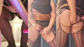 video tres tres hot. je suis en bas jupe et top, je m insere en gros plan un...