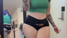 Teasing my Asian roommate -SPH cum countdown with chopsticks