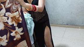 Indian Bhabhi Was Fucked in Front of Opened Fridge