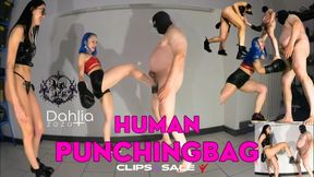 Human Punching Bag - Miss DZ & Miss Iris