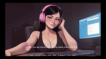 My New Girlfriend [ TABOO Hentai Game ] Ep.2 small tits STEPSIS and STEPMOM MILF are teasing me in swimsuit !