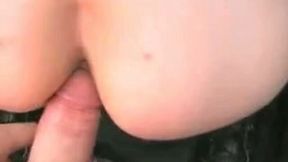 Amazing brunette young babe loving a kinky action in my car