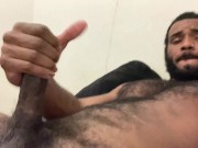 Hairy Daddy Shoots Huge Load